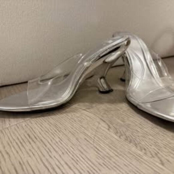 Zara vinyl wedge sandal - Picture 4 of 7